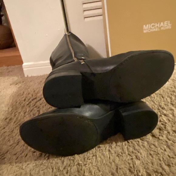 Michael Kors wide calf black riding boots - Picture 5 of 6